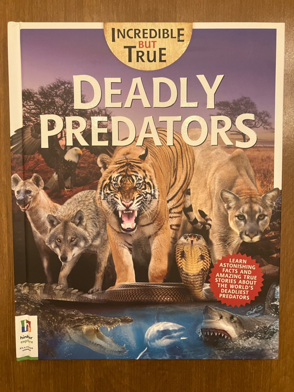 Deadly Predators - Educational Science-based Book for Kids